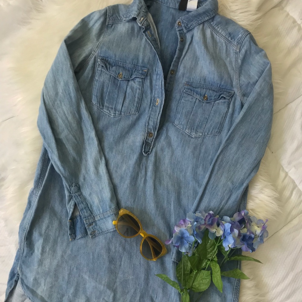 Denim dress